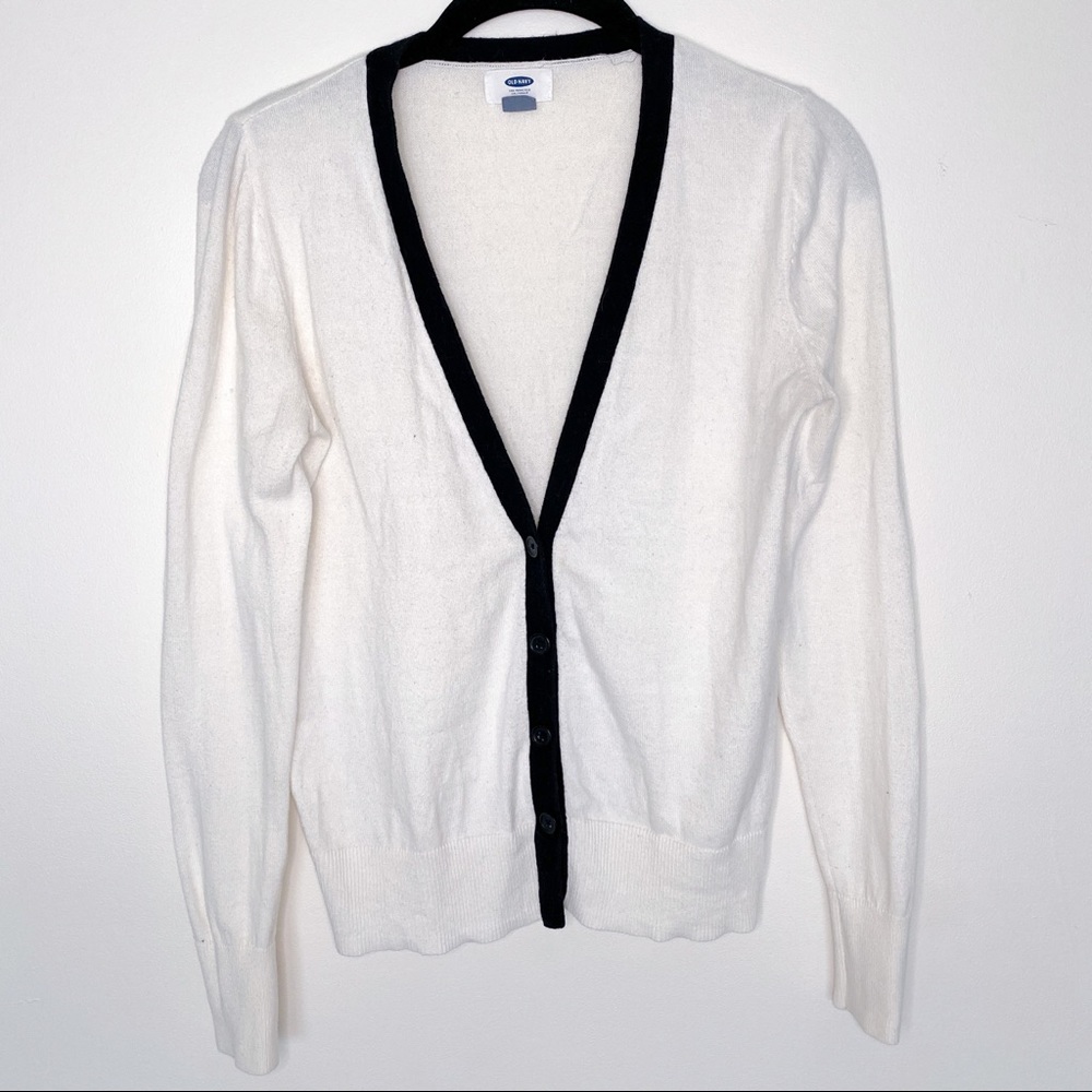 NWOT Old Navy Classic B&W Cardigan